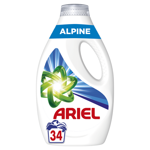 Lessive ARIEL liquide alpine 34 lavages
