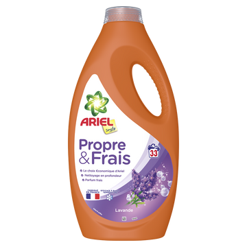 Lessive liquide lavande ARIEL 33doses
