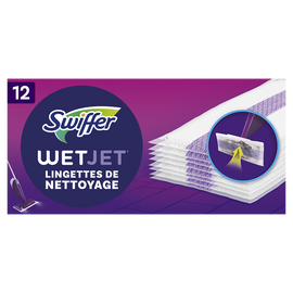 Swiffer WetJet Recharges Lingettes Nettoyantes, Lingettes Mu