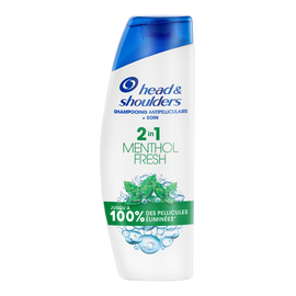 Shampooing menthe 2en1 Antipelliculaire HEAD & SHOULD.300ml