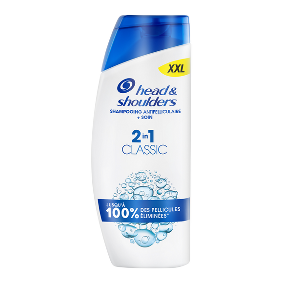 Shampooing classic 2in1 antipellic. HEAD & SHOULDERS 625ml