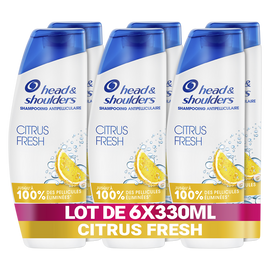 Shampooing Antipelliculaire Citrus Fresh HEAD & SHOULDERS - 330ml