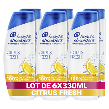 Shampooing Antipelliculaire Citrus Fresh HEAD & SHOULDERS - 330ml
