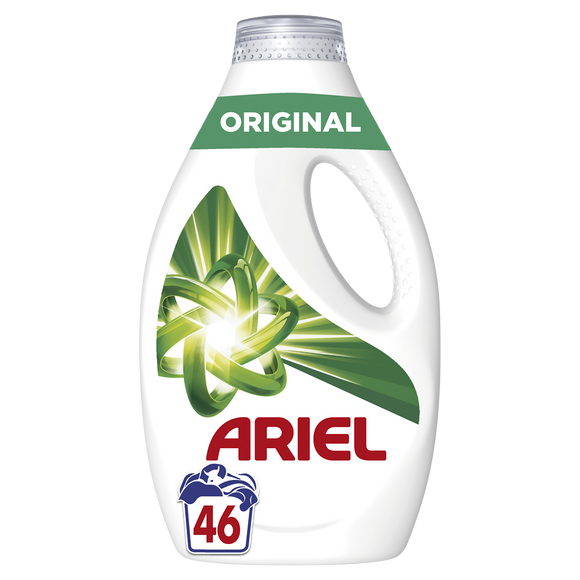 Lessive Liquide ARIEL, 46 Lavages, Original
