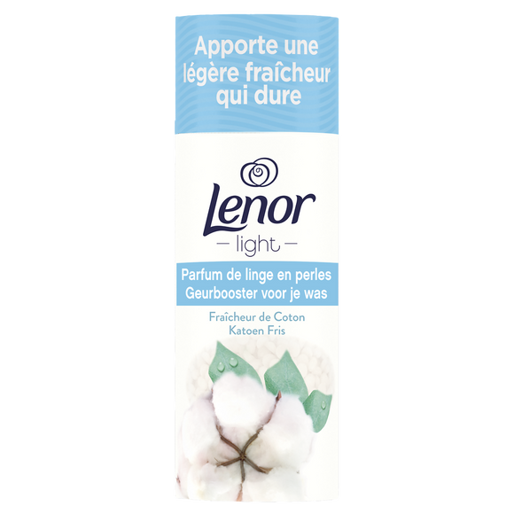 Parfum de linge en billes fraîcheur coton LENOR x19