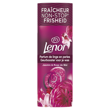 Parfum linge en billes jasmin et rose de mai  LENOR x19
