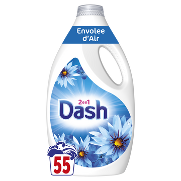 Lessive liquide Envolée d'Air DASH - x55