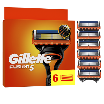 Lames manuel GILLETTE Fusion x6
