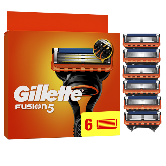 Lames manuel GILLETTE Fusion x6