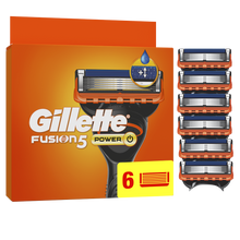 Lames GILLETTE fusion power x6
