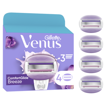 Lames de rasoir comfortglide breeze VENUS GILLETTE x4