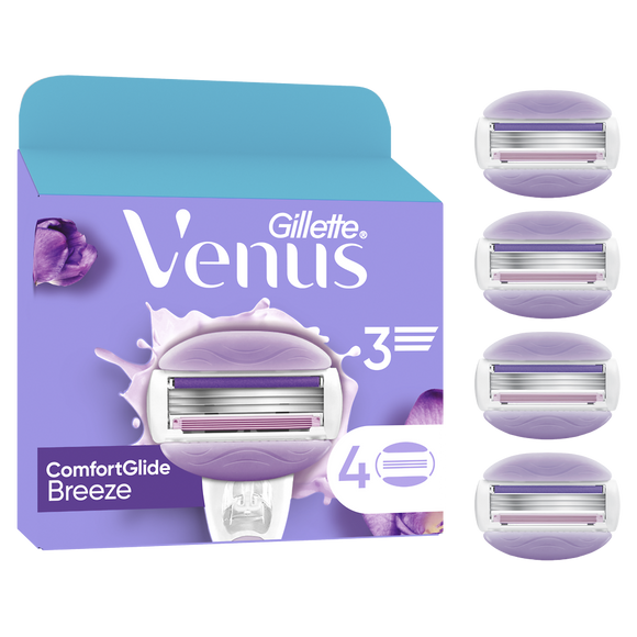 Lames de rasoir comfortglide breeze VENUS GILLETTE x4