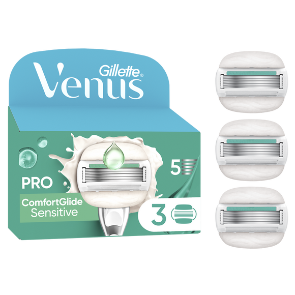Lames pro VENUS sensitive comfortglide x3