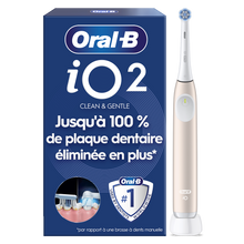 Brosse a dent électrique ORAL-B iO2 rose clair x1
