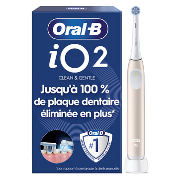 Brosse a dent électrique ORAL-B iO2 rose clair x1