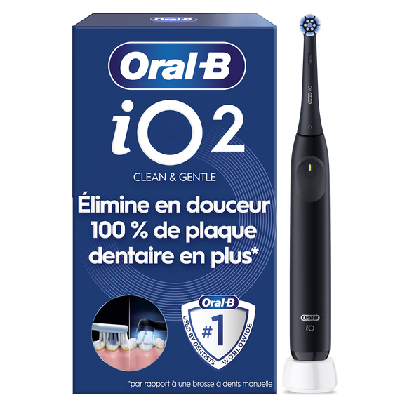 Brosse à dent électrique ORAL-B iO2 noire x1