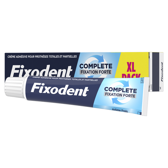 Crème adhésive pour prothèses totales&partiell.FIXODENT 70G