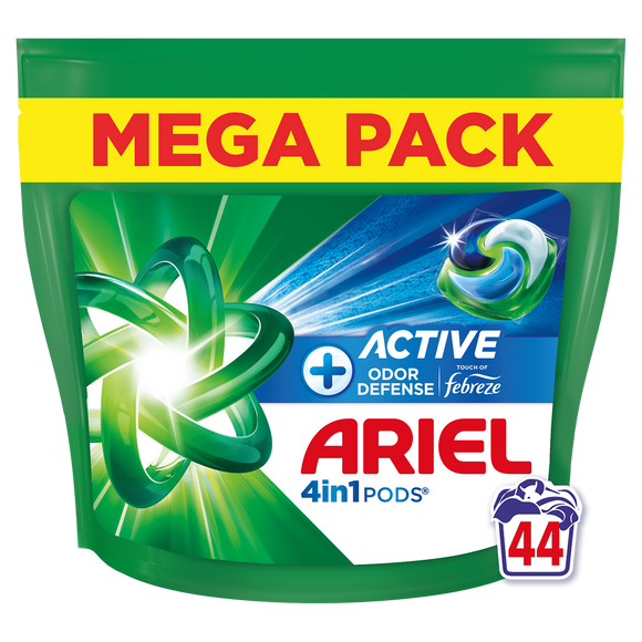 Lessive en capsules Ariel All-in-1 Pods détergent Active x44