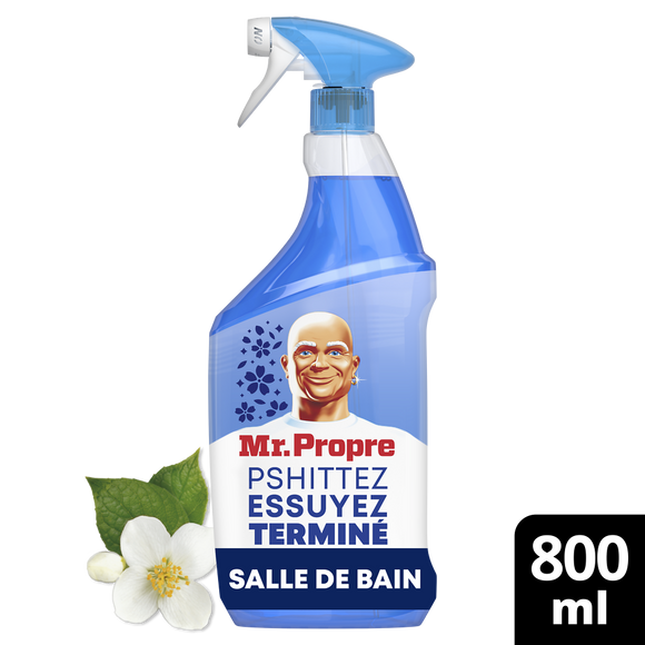 Spray produits d'entretien salle de bain Mr Propre 800ml