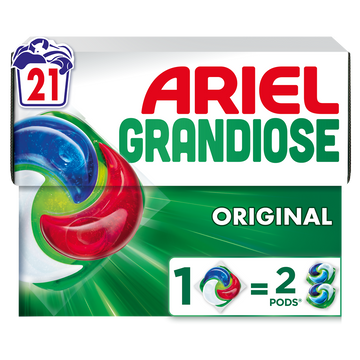 ARIEL - Lessive en doses - Original - 21 lavages - 762 g