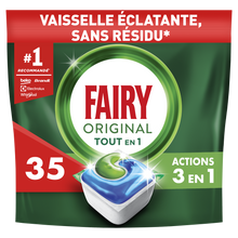 Tablette lave-vaisselle FAIRY Original 35 capsules