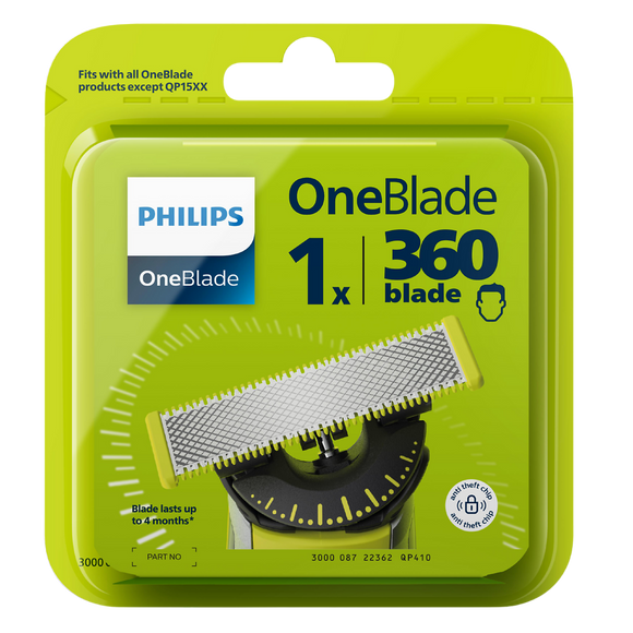 Recharge lame 360 degres X1 QP410/50 one blade PHILIPS x1