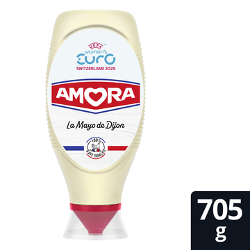 Mayonnaise de Dijon 5 Ingrédients sélectionnés AMORA - flacon souple 705g