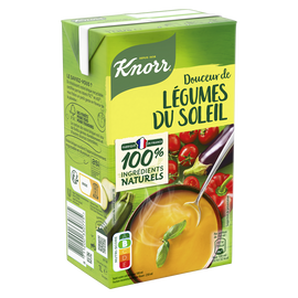 Soupe Douceur légumes du soleil KNORR, 1l