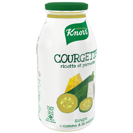Soupe comme à la maisoncourgette ricotta parmesan KNORR, 45cl