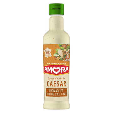Sauce crudité caesar AMORA, flacon de 380ml