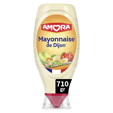 Mayonnaise de dijon AMORA - flacon souple de 710g