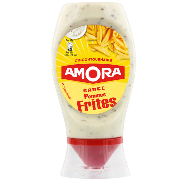 Sauce pommes frites AMORA, flacon souple de 260g