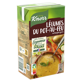 Soupe Secrets de grand mère aux légumes du pot au feu au bouquet garniKNORR,brique de 1 litre