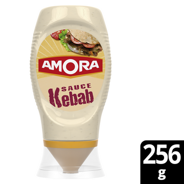 Sauce kebab AMORA, flacon souple de 256g