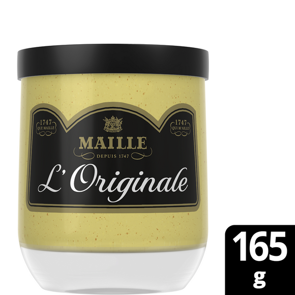 Moutarde de Dijon l'originale MAILLE, verrine, 165G