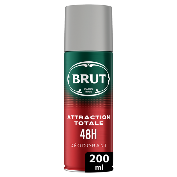 Déodorant Homme attraction totale BRUT - Atomiseur 200ml