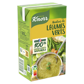 Soupe moulinée de légumes verts riche en légumes KNORR, 1l