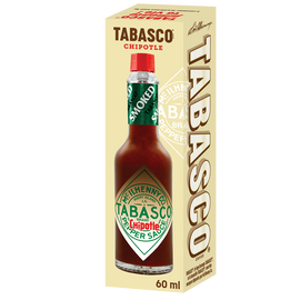 Sauce tabasco chipotle goût fumé MAILLE, pot de 60ml