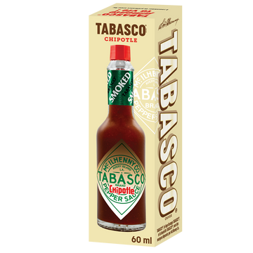 Sauce tabasco chipotle goût fumé MAILLE, pot de 60ml