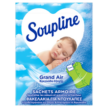 Sachets parfumés pour armoire SOUPLINE Grand Air - x3