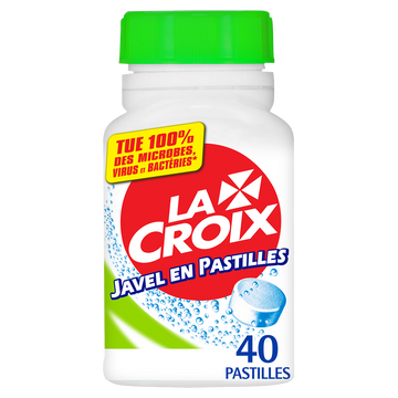 Pastilles de javel LA CROIX, x40