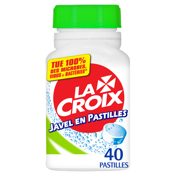 Pastilles de javel LA CROIX, x40