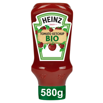 Tomato ketchup bio HEINZ, 580g