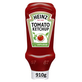 Tomato Ketchup flacon souple top down HEINZ, 910g