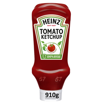 Tomato Ketchup flacon souple top down HEINZ, 910g