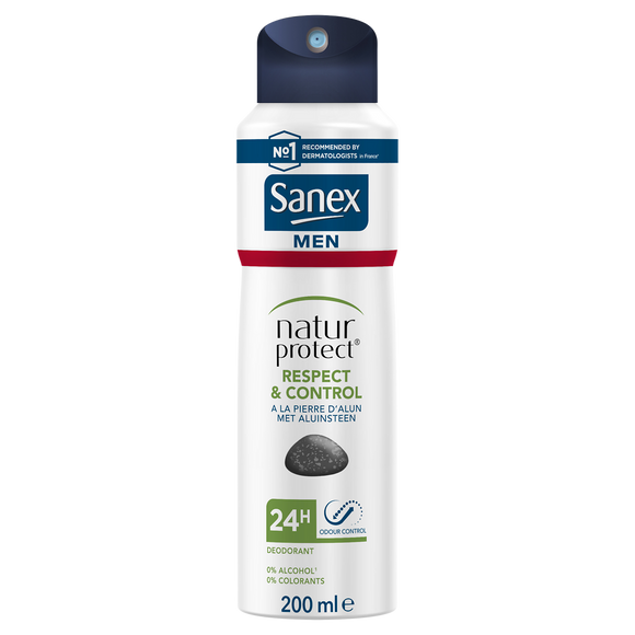 Déodorant Homme npr respect & control SANEX - Spray 200ml
