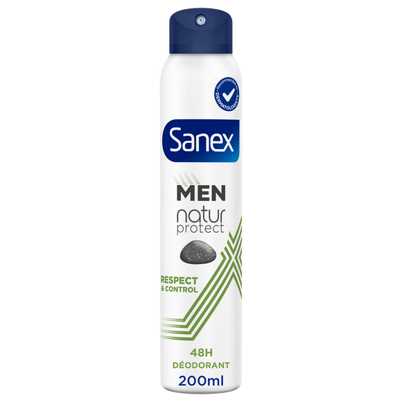 Dédorant Homme SANEX Men Natur Protect Respect & Control spray - 200ml