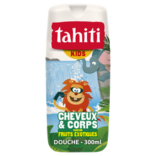Gel douche Enfant TAHITI Kids Fruits Exotiques Cheveux & Corps - 300ml