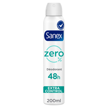 Déodorant SANEX extra control 48h 0% - Spray 200ml