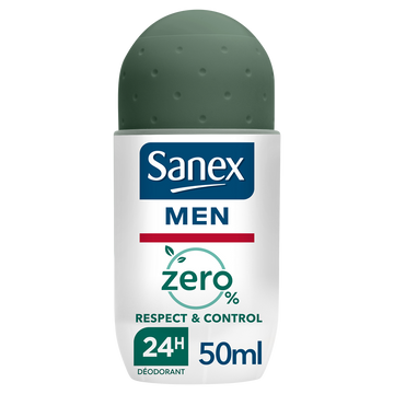 Déodorant men protect&control 0% SANEX, bille de 50ml